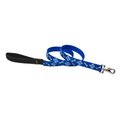 Petpalace 1 in. Dapper Dog 6 ft. Padded Handle Dog Leash PE762356